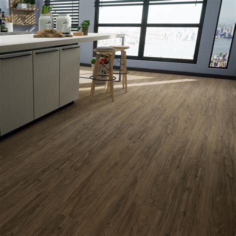 Luxury Rigid Core Flooring Spc Click Interlocking Vinyl Plank For