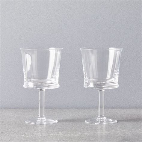 Nude Glass Jour Wine Glasses Set Of Red White High Water Glass Wine Glasses Wine Store