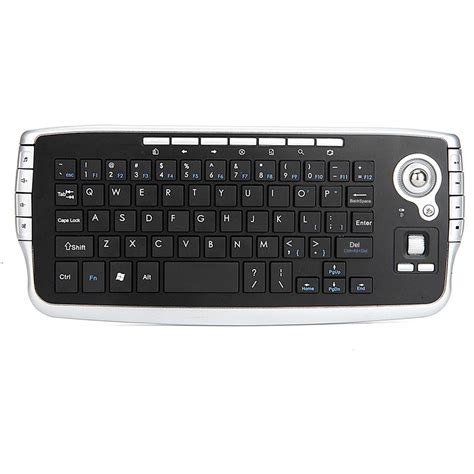 Mini teclado inalámbrico retroiluminado 2 4 GHz distancia de trabajo de