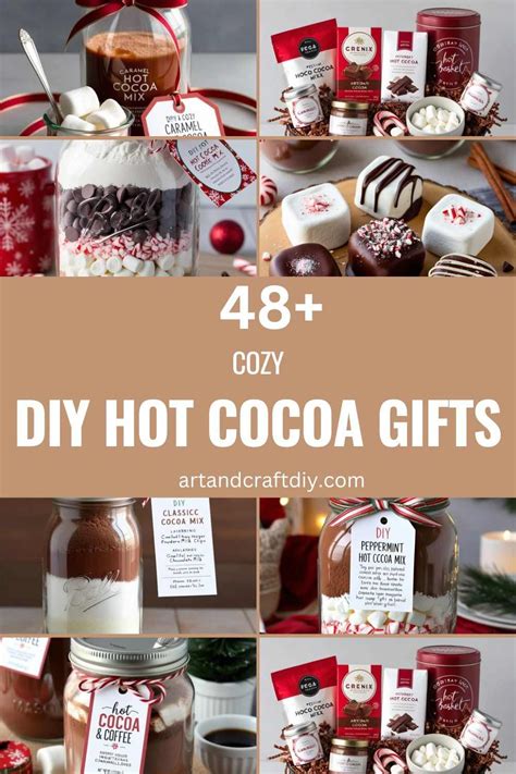 48 Cozy DIY Hot Cocoa Gifts DIY Art And Crafts Ideas