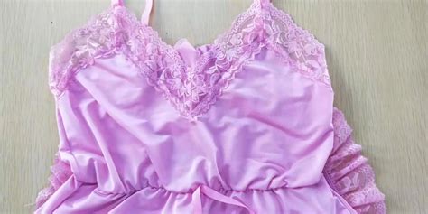 Pink Satin Lace Teddy Lingerie Women Sexy V Neck Pajama Romper With Elasticated Waist Bodysuit