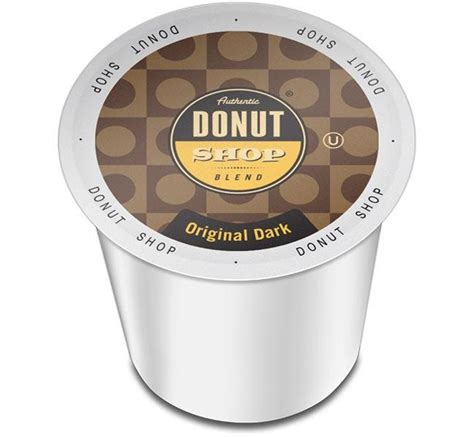 Authentic Donut Shop Blend Original Dark Roast K Cup Coffee Coffee Marvel