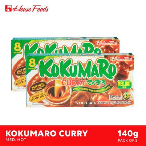 House Foods Kokumaro Japanese Curry Med Hot G X Packs Lazada PH