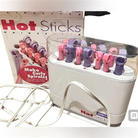 Conair Hair Conair Hot Sticks Rollers Curlers Flexible Rubber