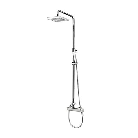Outdoor Shower Fta W Hchs Waterline Wall Mount Hot Cold Shower Unit Thermostatic Valve