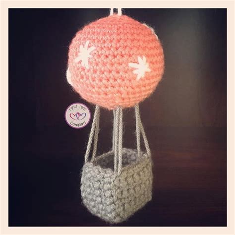 Hot Air Balloon Amigurumi Stuffie Toy Crochet Pattern Balloon Crochet Pattern Amigurumi