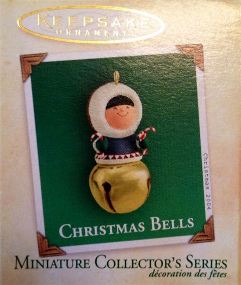 Hallmark Ornament Christmas Bells Miniature 10th In Series 2004 Hallmark Christmas