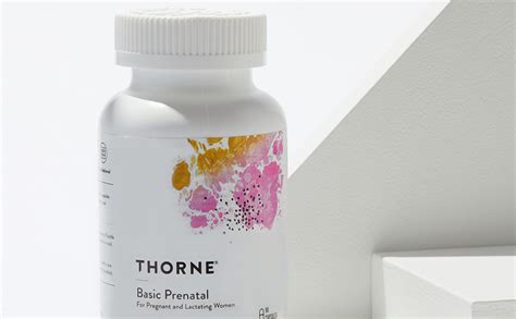 Amazon.com: THORNE Basic Prenatal - Well-Researched Folate Multi for ...