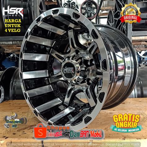 Jual Velg Mobil Ring Hsr Wheel Asakota Pcd X Lebar Inch