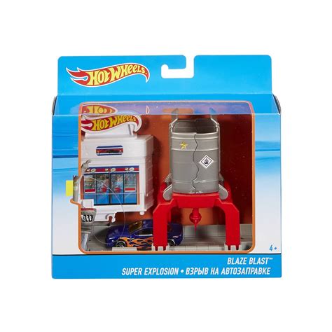 Mattel Hot Wheels Blaze Blast Playset Fold Out DWK99 DWL01 Toys Shop Gr