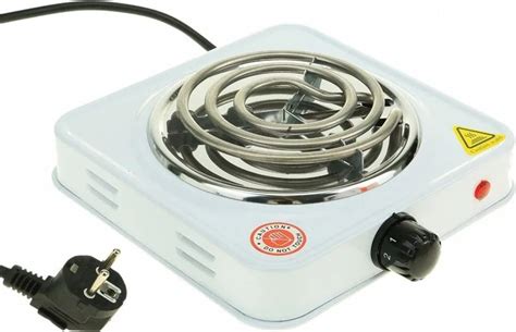 HOT PLATE Электрическая настольная плита JX 1010A белый купить с доставкой по выгодным ценам