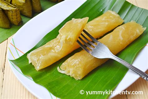 cassava suman yummy kitchen