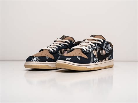 Купить Кроссовки Nike SB Dunk Low x Travis Scott цвет Коричневый купить ...