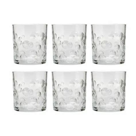 6 Piece Glass Set, Size: 300 Ml, for Home at ₹ 180/set in Mumbai | ID ...
