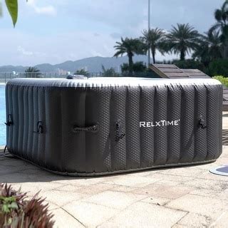 Square Inflatable Hot Tub Person Spa Bed Bath Beyond