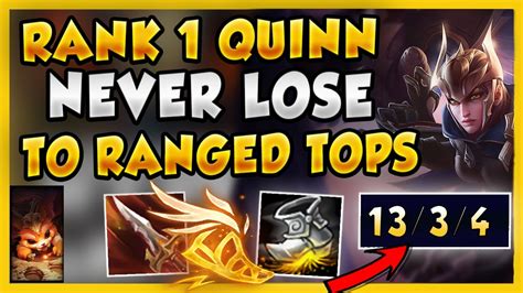 Rank 1 Quinn Never Lose To Ranged Tops Again How To Always Win