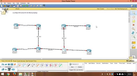 How To Configure Rip Protocol In Cisco Packet Tracer Youtube