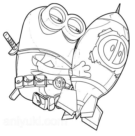 Despicable Me Baby Minions Coloring Pages