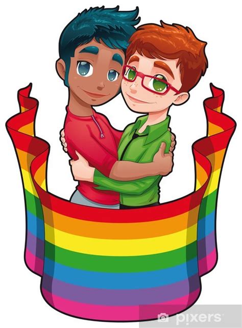 Sticker Né de cette façon Dessin animé et vecteur d image pour la gay pride PIXERS FR