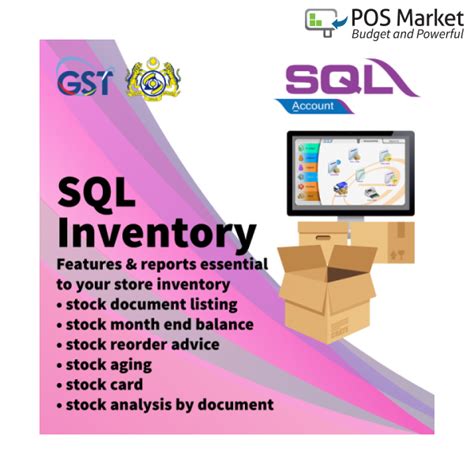 Sql Inventory Modules Software Posmarket Pos System