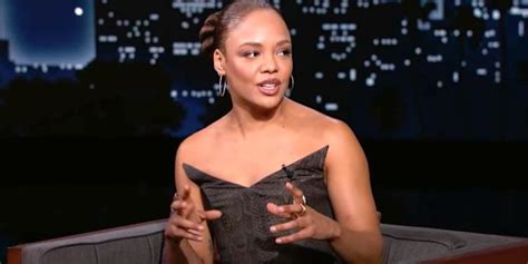 Tessa Thompson Blames Family Group Chat For Leaking 'Thor' Spoilers