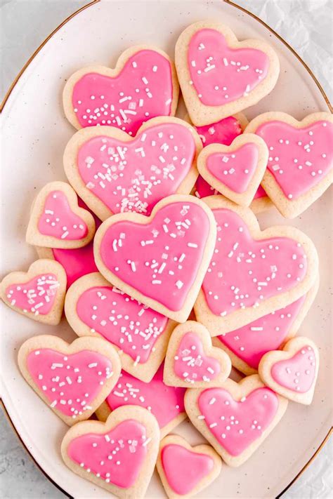 Valentines Day Sugar Cookies Wholefully