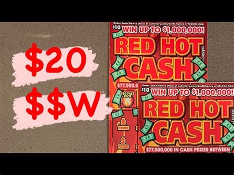 Scratching Red Hot Cash Youtube