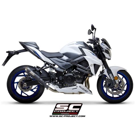 Sc Project Uitlaat S1 Matzwart Suzuki Gsx S750 Snel Bezorgd