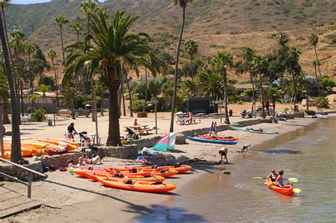 Two Harbors Campground Two Harbors Ca California Beaches