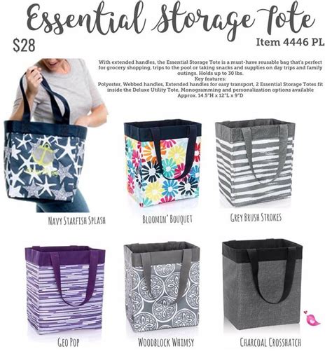 Essential Storage Tote Thirty One Gifts Grocery Shopping Tote