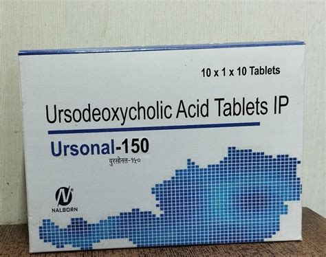 Mg Ursonal Ursodeoxycholic Acid Tablets Ip At Rs Box New Delhi