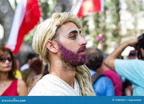 Pride Parade In Tel Aviv Editorial Photography Image Of Lesbian Community