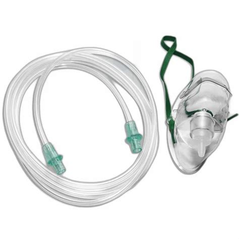 Oxygen Face Mask, Flow Rate: 0-10 L/min at ₹ 30/piece in Howrah | ID ...