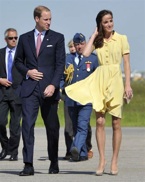Kate Middleton Upskirt Nude Tights On An Airstrip UpskirtSTARS