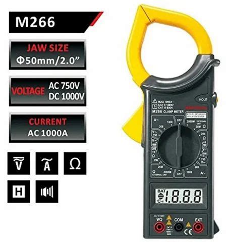 Mastech M266 Clamp Meter at ₹ 690/piece | Mastech in New Delhi | ID ...