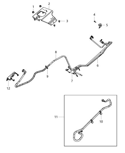 Fuel Line Jeep Wrangler