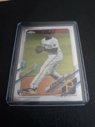 2021 Topps Chrome Kebryan Hayes Rc Rookie Card 191 Pittsburgh Pirates