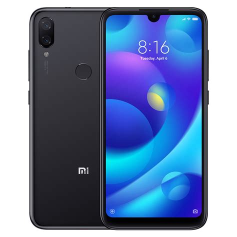 Смартфон Xiaomi Mi Play 4/64GB черный: купить по выгодной цене в ...
