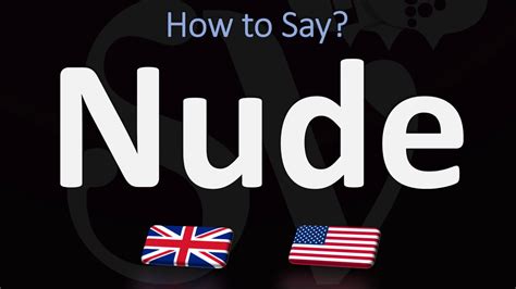 How To Pronounce Nude WAYS UK British Vs US American English Pronunciation YouTube