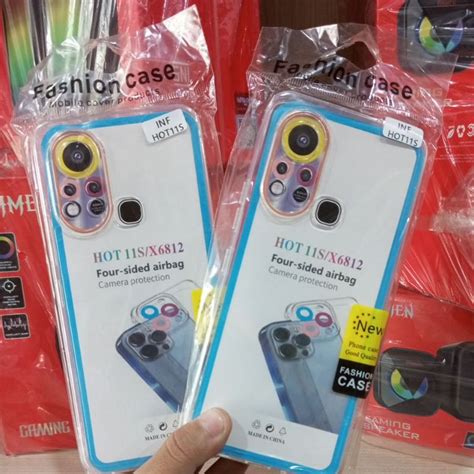 Jual Cace Cassing Infinix Hot S X Casing Bening Transparan Pelindung Camera Tebal Acp