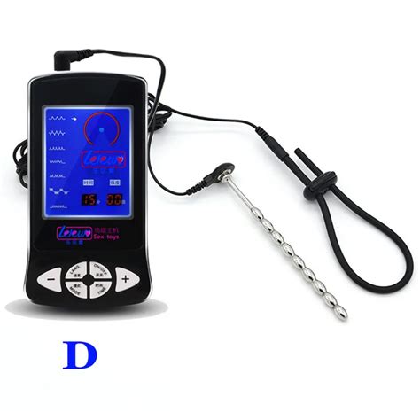 Electro Stimulation Penis Ring Harnr Hren Stecker Elektrische Schock Sex Spielzeug F R M Nner