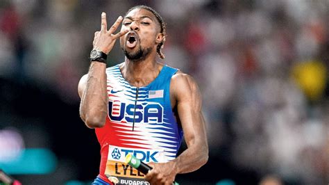 Its Sensational Amazing Noah Lyles On Triple Gold