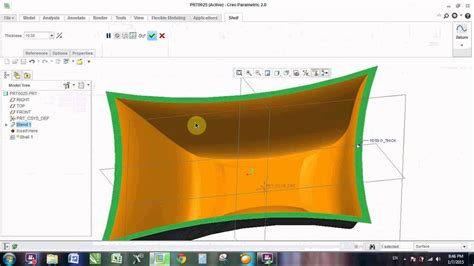 Creo Parametric Bai 2 Huong Dan Su Dung Lenh Blend Parallel Trong Creo