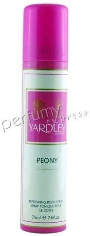 Yardley London Peony Dezodorant Ml Spray Opinie I Ceny Na Ceneo Pl