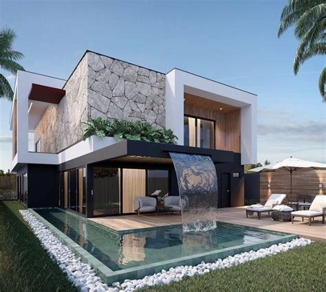 Pin On Enregistrements Rapides Modern Exterior House Designs House