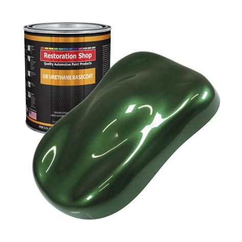 British Racing Green Metallic - Urethane Basecoat Auto Paint - Gallon ...