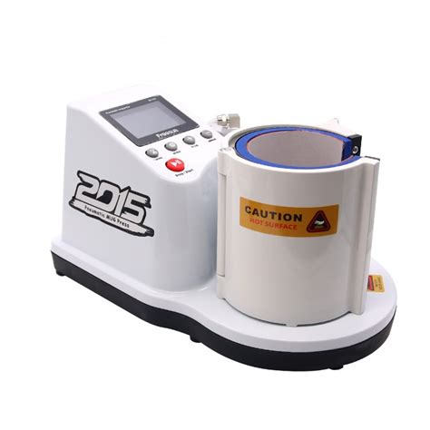 Sublimation Mug Heat Press Machine Pneumatic Auto Type ST 110 Silver