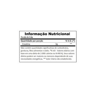 Creatina Pura G Monohidratada Micronizada Doses Nutri American