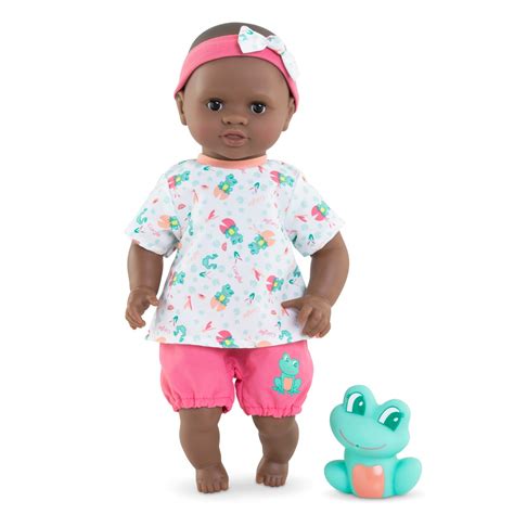 Poupon Baigneur Noir Corolle® Poupon Bébé Bain Alyzée Noir