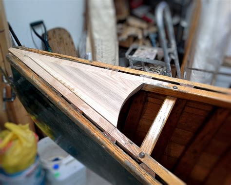 Replacing Wood Gunwales Canoe Diy Canoe Pontoon